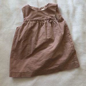 Zara corduroy jumper. Pale pink. 6/9